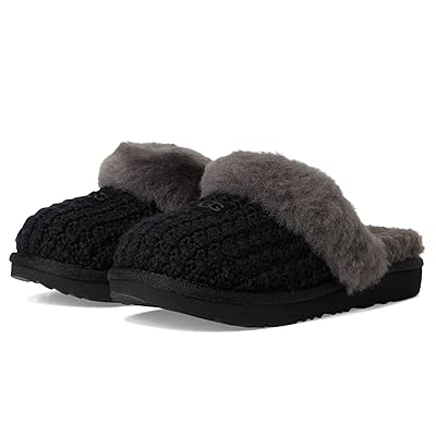 UGG Kids Cozy II Knit (Toddler/Little Kid/Big Kid) Kids Shoes Black