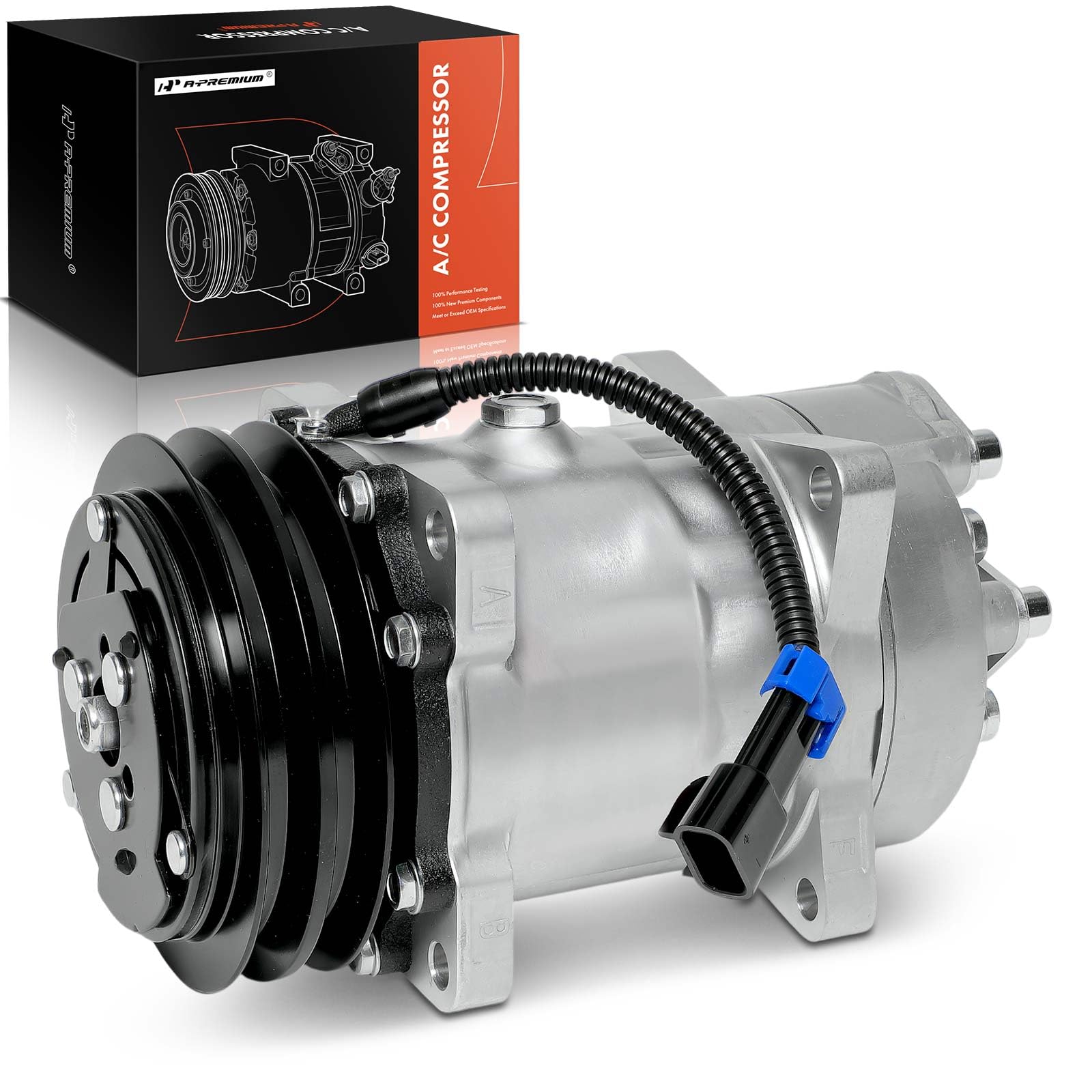 Ac For Truck A-Premium AC Compressor With Clutch For Heavy Duty Trucks ...