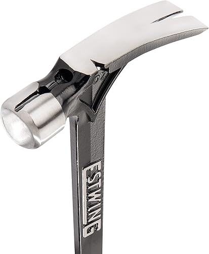Miniatura 3 de ESTWING Martillo Ultra Series - Martillo de 19 oz con cara lisa y agarre de reducción de golpes - EB-19S
