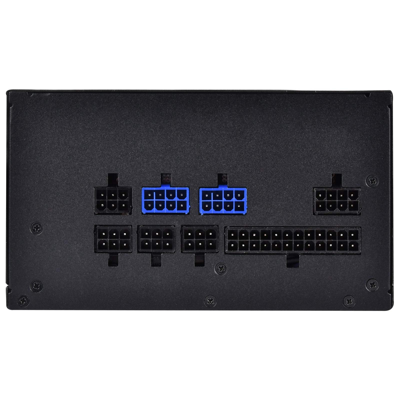 SilverStone SST-ST75F-PB - Série Strider Plus, 750W 80 Plus Bronze ATX Alimentation PC, bruit réduit, 120mm, Câblage 100% modulaire