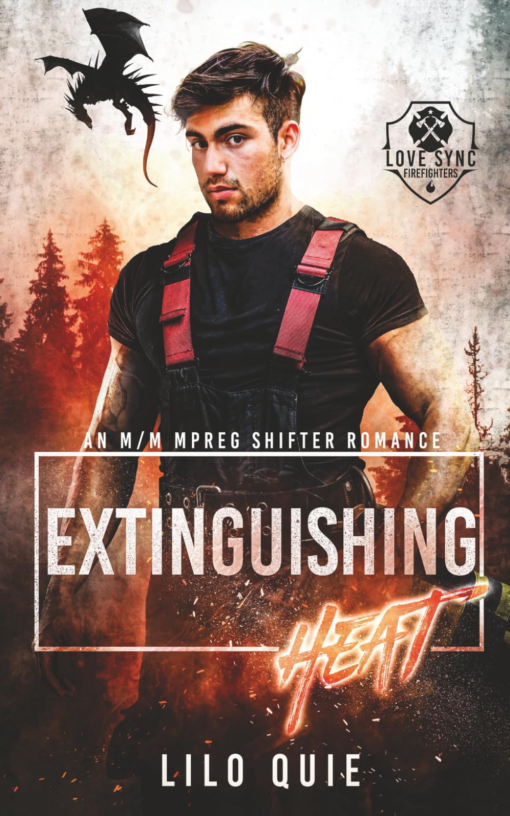 Extinguishing Heat: An M/M Shifter Mpreg Romance (Love Sync Firefighters)