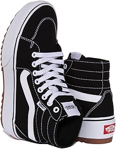 Amazon.com | Vans Women's Filmore Hi Tapered Platform ST Trainers Sneaker,  Canvas Black, 9.5 | Fashion Sneakers