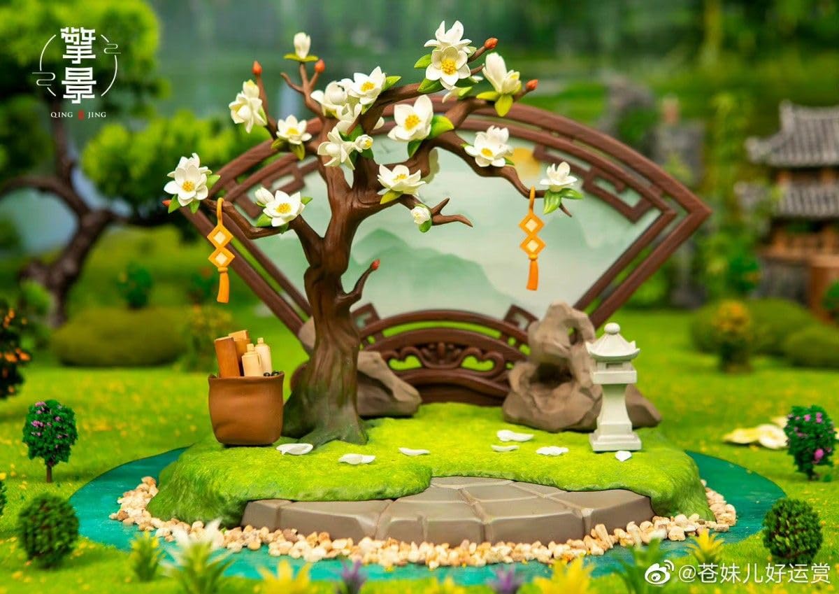 擎蒼フィギュア用背景置物・小物セット（憩花萌）魔道祖師