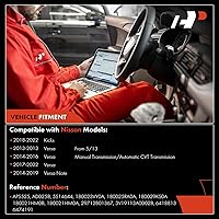 Vista 2 de A-Premium Pedal de acelerador con ensamblaje de sensor de posición Compatible con Nissan Versa 2013-2022, Versa Note 2014-2019, Kicks 2018-2022