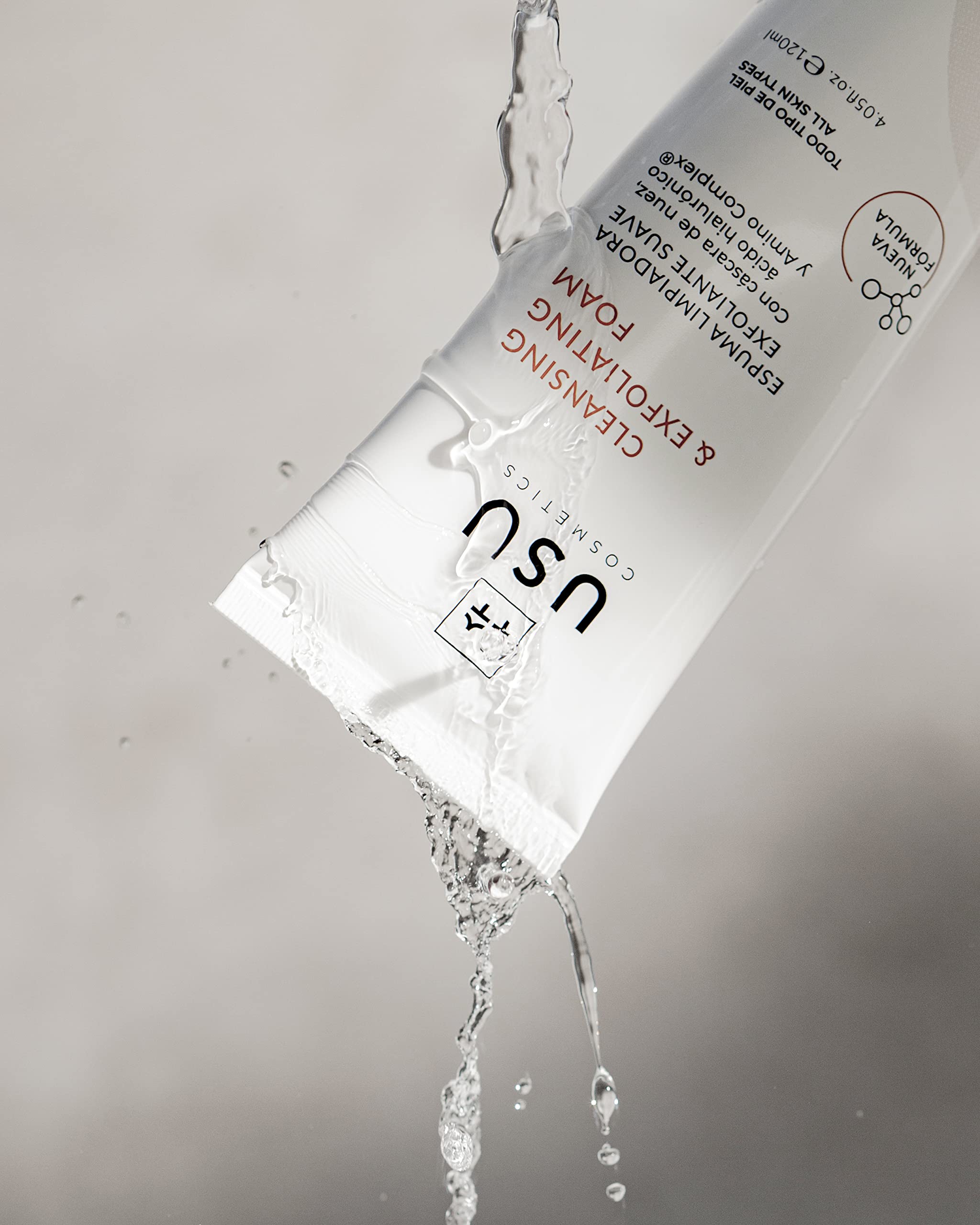 K-Beauty Day Routine Pack - Mousse Nettoyante Exfoliante Douce + Crème Universelle - Aide à nettoyer la peau - Nourrit et hydrate la peau en profondeur - USU Cosmetics