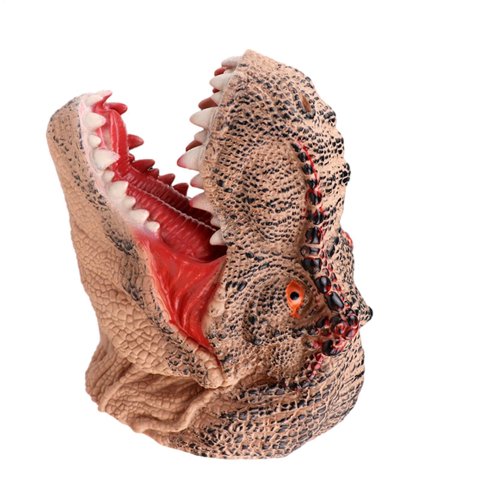Dinosaur Puppet | Realistic Dinosaur Head Hand Puppets Toy