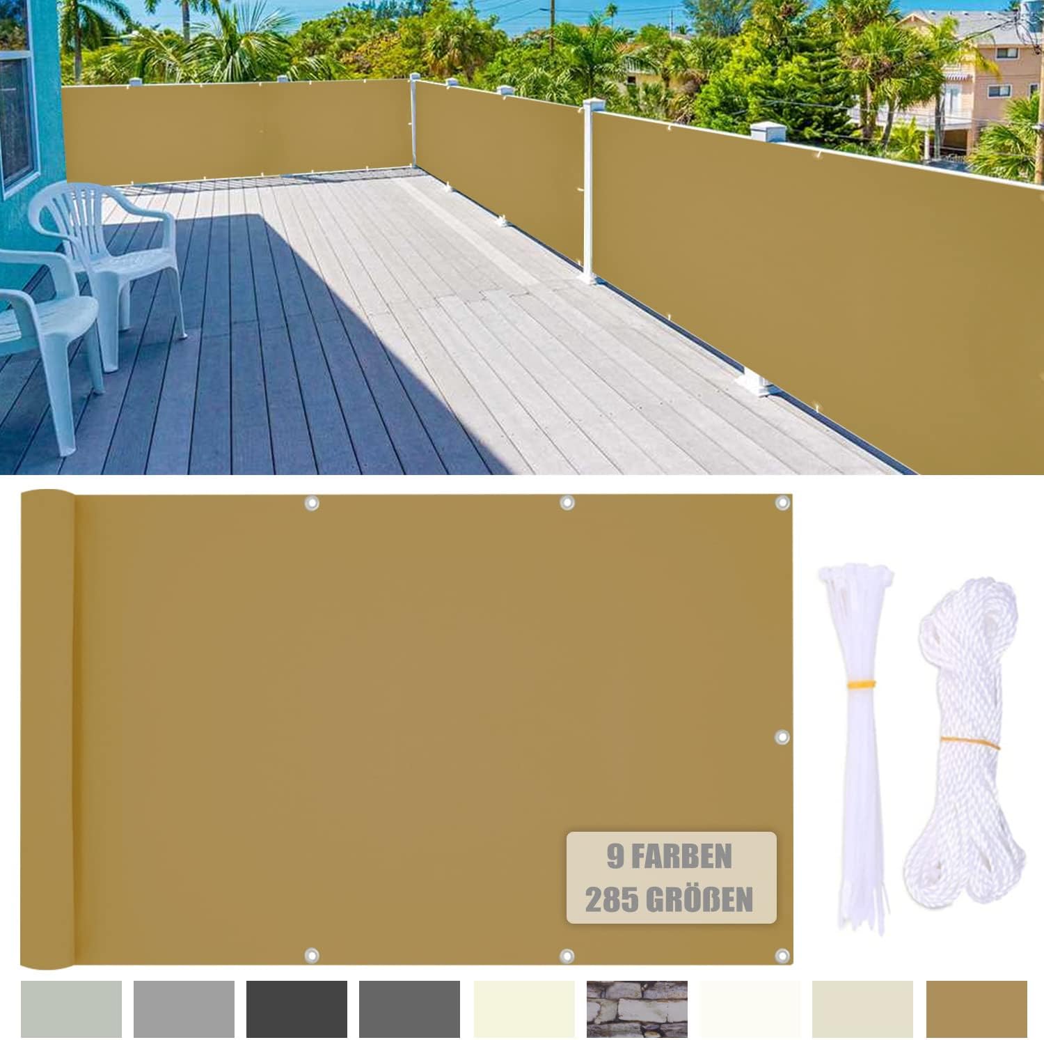 20 Best Balcony Privacy Screens under 30 in 2022 [According to 313