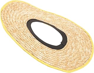 jojofuny Elastic Straw Man Big Brim Hat