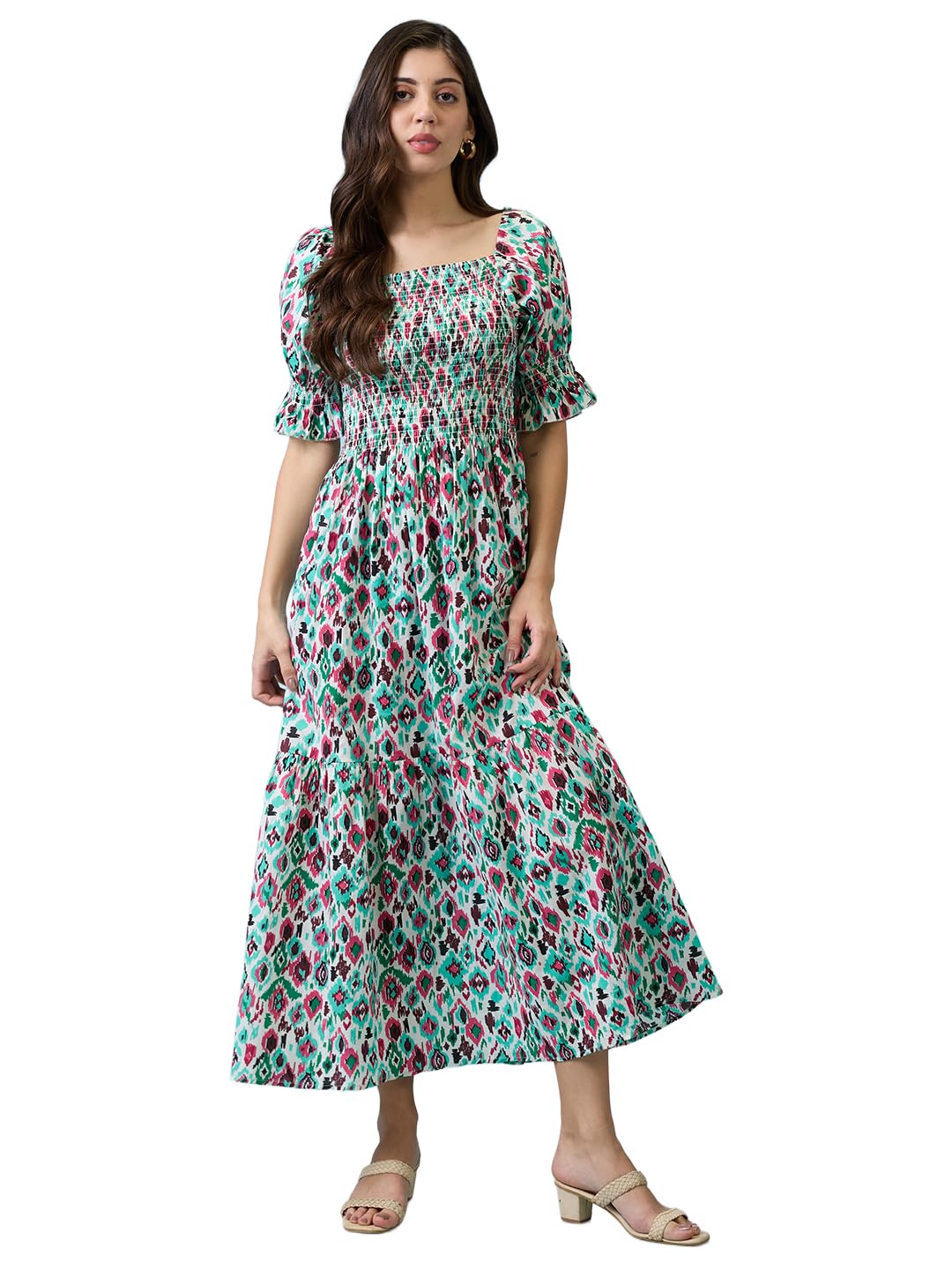 globus Women Dress (GS576909_Multi_S) Multicolour-picture-22