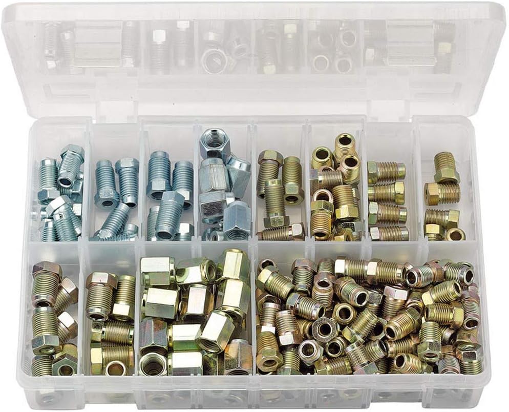 Draper 54367 Brake Pipe Fitting Kit, 205 Piece