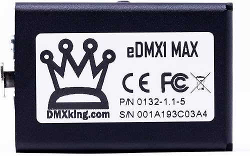 Miniatura 9 de eDMX1 MAX - Adaptador Ethernet ArtNetsACN DMX (3 pines)