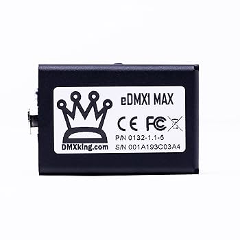 dmxページ Amazon.com: DMXking eDMX4 MAX 4-Port 5-pin – ArtNet/sACN via