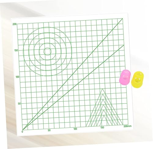 Miniatura 8 de EXCEART Impresora 3D Impresora 3D Almohadilla de dibujo Silicona Diseño Mat Silicona 3D Pen Mat Placa base Impresión Pluma Suministros Finger Cot