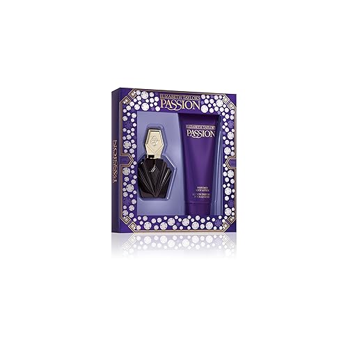 Elizabeth Taylor Passion for Women - Set de regalo de 2 piezas con fragancia Elizabeth Taylor Passion for Women - Set de regalo de 2 piezas con fragancia