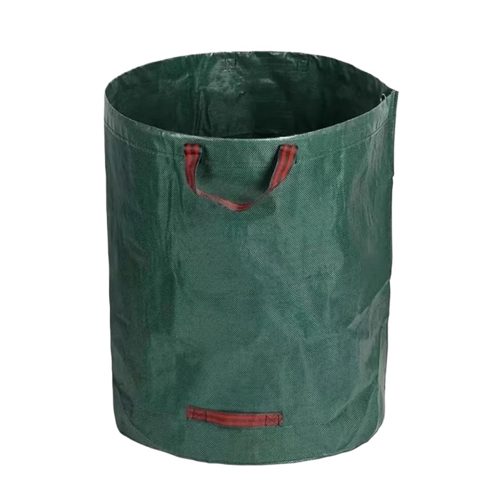 Garden Waste Bags Trash Storage Container Waterproof PP Woven Bag Foldable Garden Waste Large Capacity Reusable Can(300L)