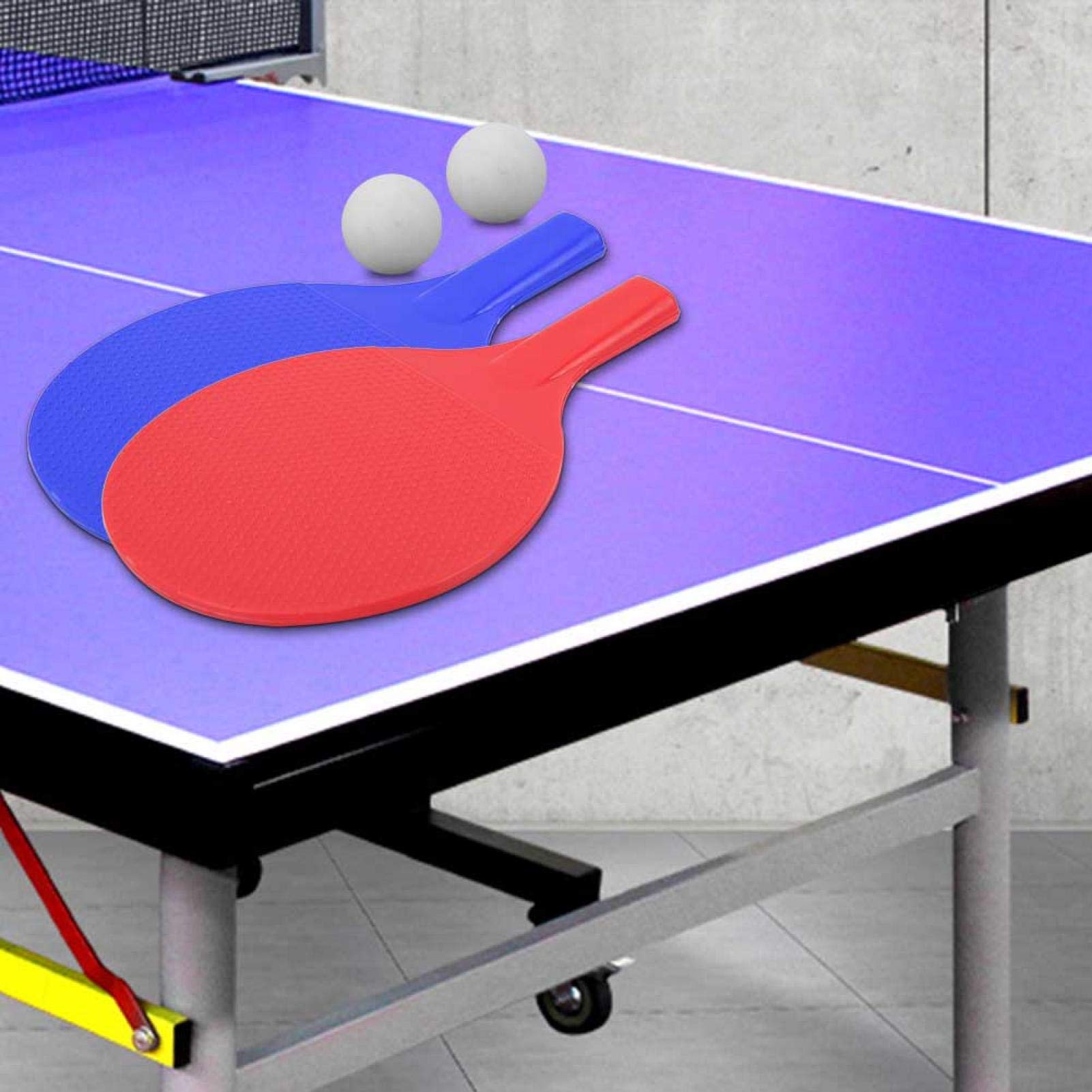 Portable Lightweight Ping Pong Racket, Ergonomic Table Tennis Bat, Outdoor for Training Kids