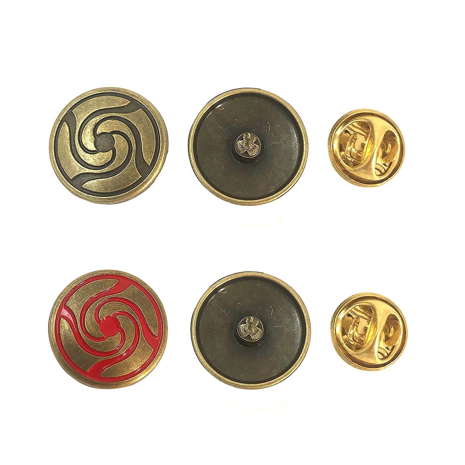 呪術廻戦 校章ボタン付き アクリルチャームコレクション 全10種