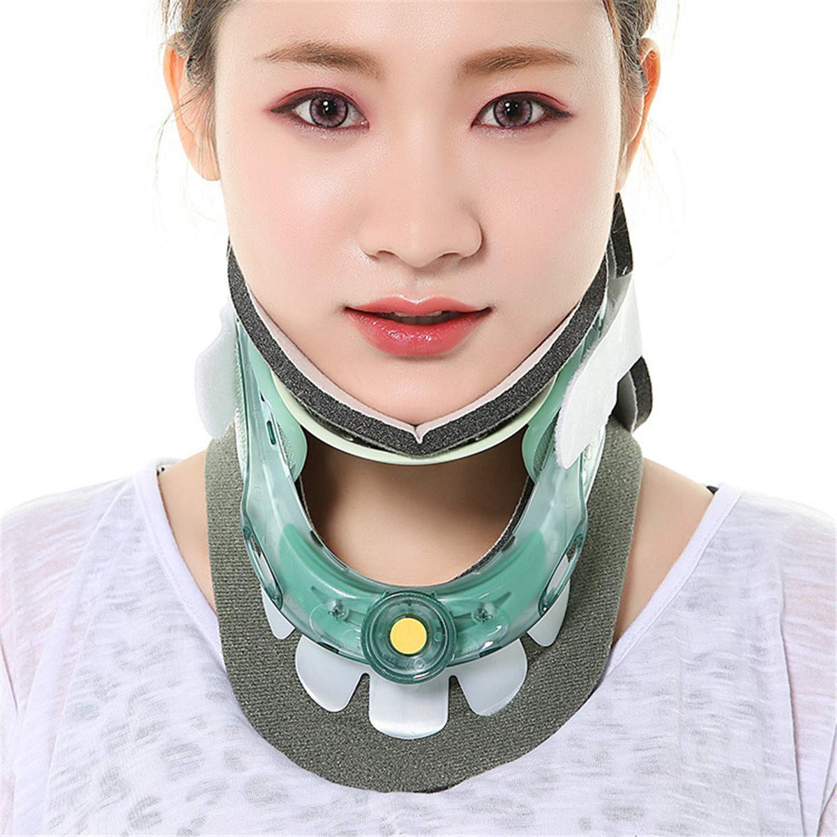 Collare cervicale Neck Brace, Dispositivo di trazione del Collo, Collo barella Regolabile, fornisce Supporto per Il Collo per alleviare Il Dolore al Collo