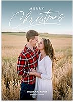 Vista 6 de Let's Make Memories - Tarjetas navideñas personalizadas con sobres, tarjetas navideñas de 5 x 7 pulgadas, sobres blancos, Colorful Lights