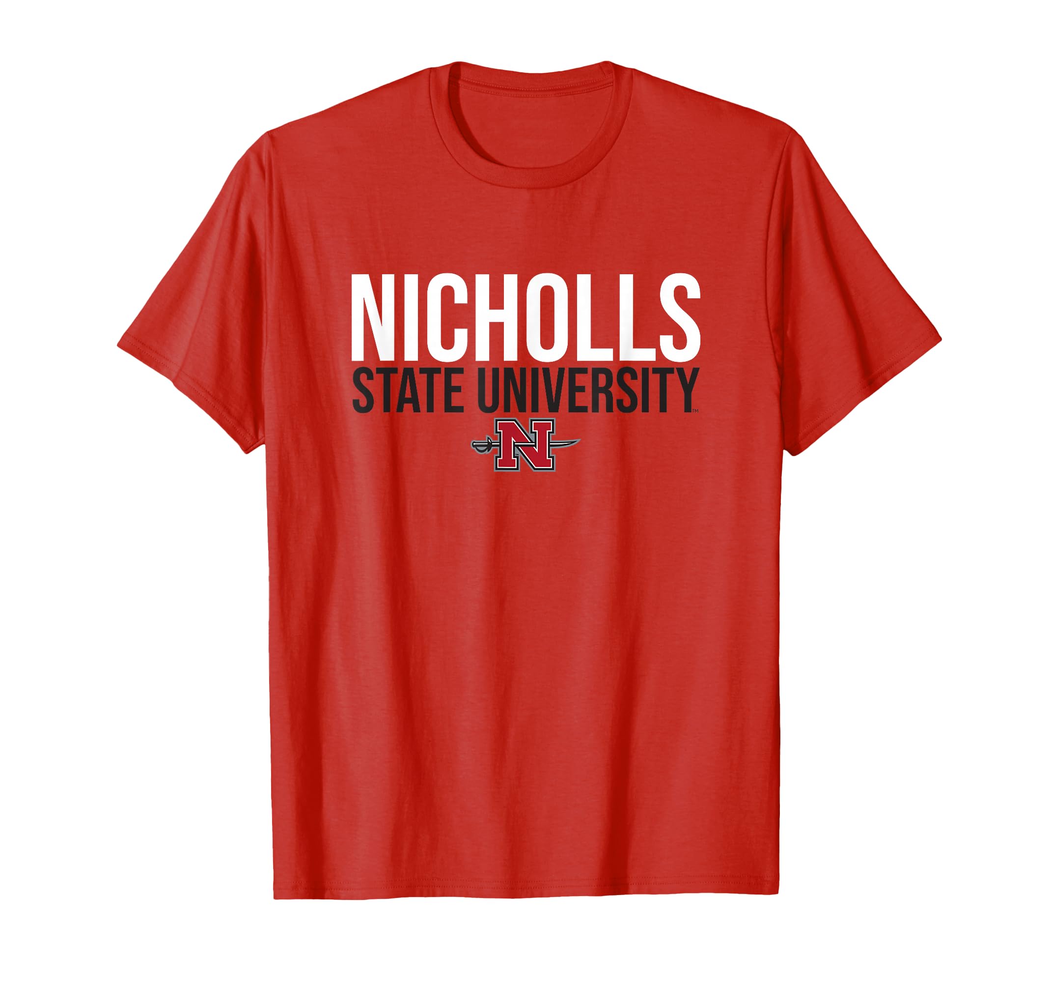 Nicholls State University Colonels Stacked T-Shirt