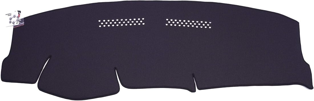 Wellvisors Black Dash Mat Dashboard Cover متوافق مع فولكس فاجن فولكس فاجن 2009-2014 Golf Hatch GTI Jetta Wagon