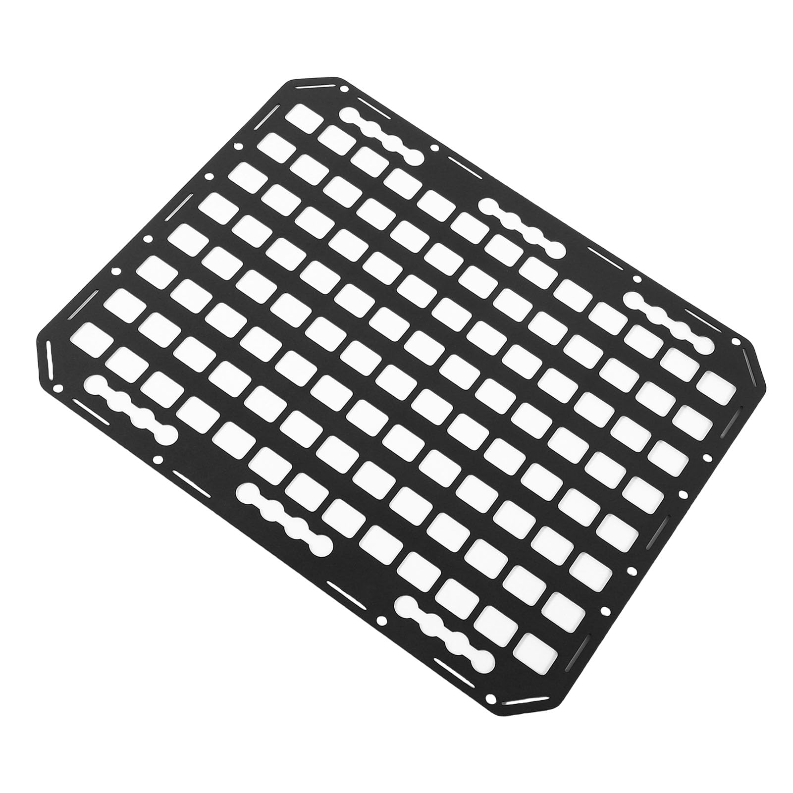 Akozon Organizer do Przechowywania w Ciężarówce Panel Molle, Panel Molle Pojazdu Modułowa Płyta do Przechowywania o Wysokiej Twardości Samochodów Ciężarowych