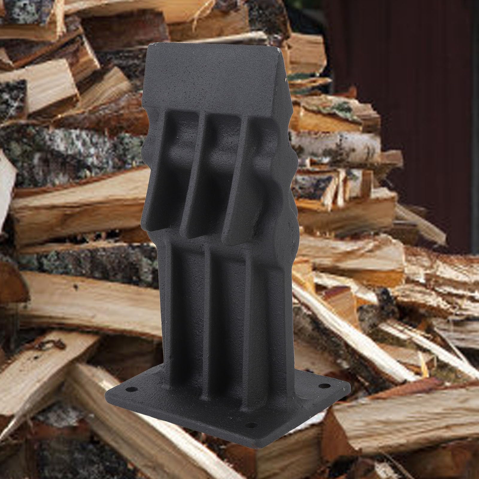 Divisor de leña manual para chimeneas, estufas, familias al aire libre, camping