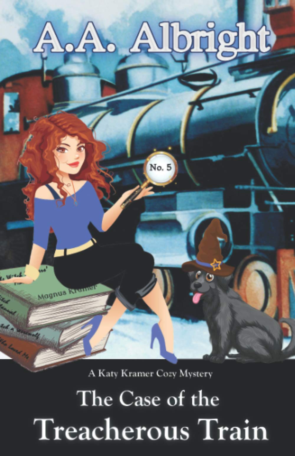 The Case of the Treacherous Train (A Katy Kramer Cozy Mystery No. 5) (Katy Kramer Cozy Mysteries)