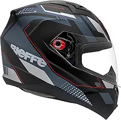 Capacete Masculino Bieffe B40 Essence Preto Moto Óculos
