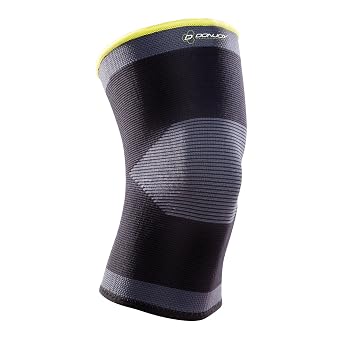 DonJoy Performance Knit Compression Knee Sleeve - Mild Support for Knee Sprains, Strains, Instabilities, Pain, Soreness, Arthritis, Bursitis, Overuse Injuries - X-Large