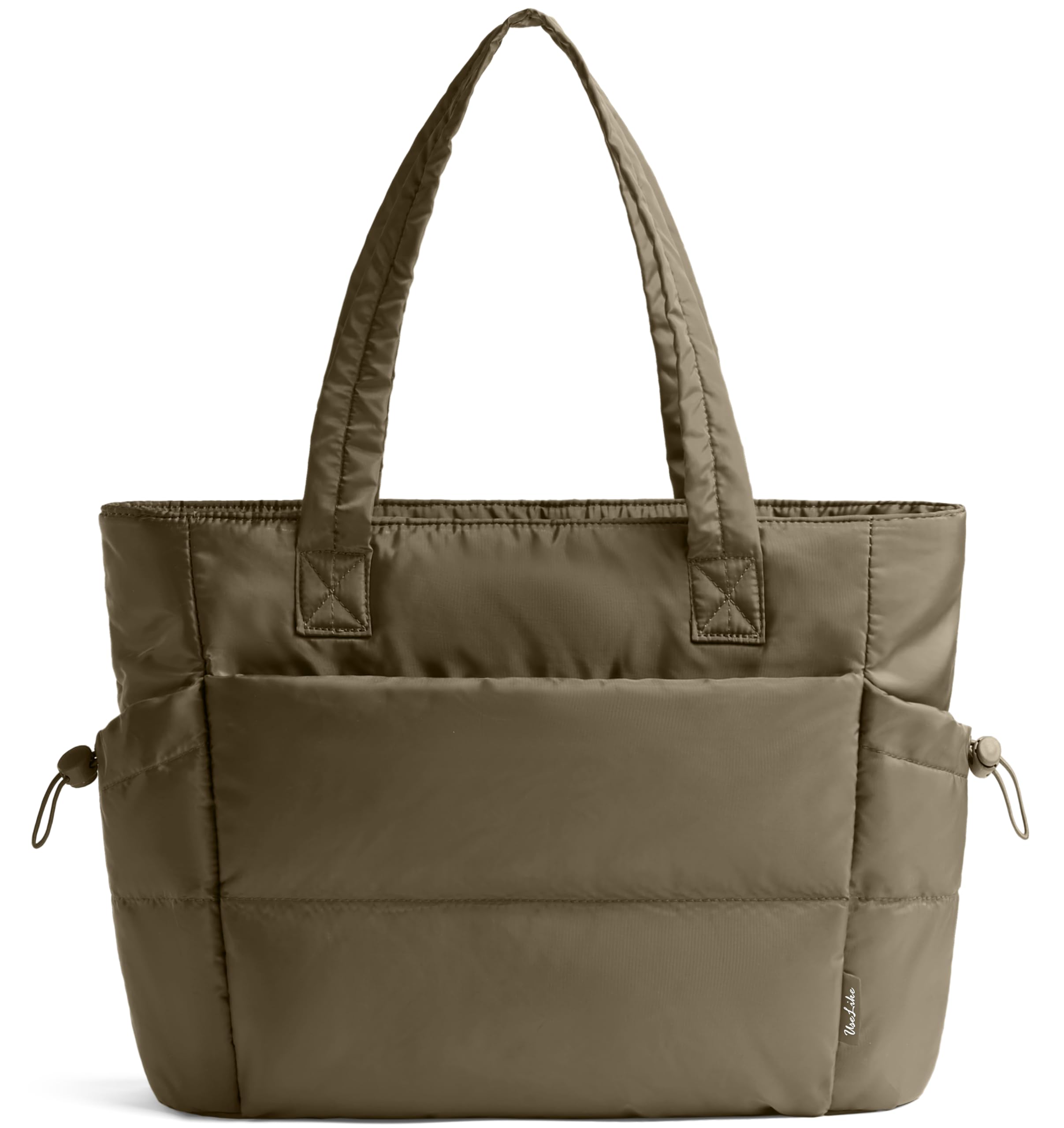 Tote Bag for Women Puffy Work Bags for Women with Zipper Lightweight Quilted Puffer Tote Bag for Travel