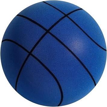 Silent Basketball - Indoor Quiet Training Ball, High-Density Foam, Low Noise, Highly Elastic, Easy to Grip