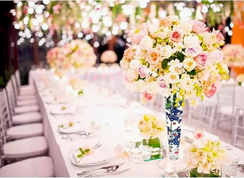 Miniatura 9 de 100 cuentas de perlas de gradiente flotantes sin agujero y 500 geles de agua para jarrón, cuentas de sirena flotantes para bodas, decoración de