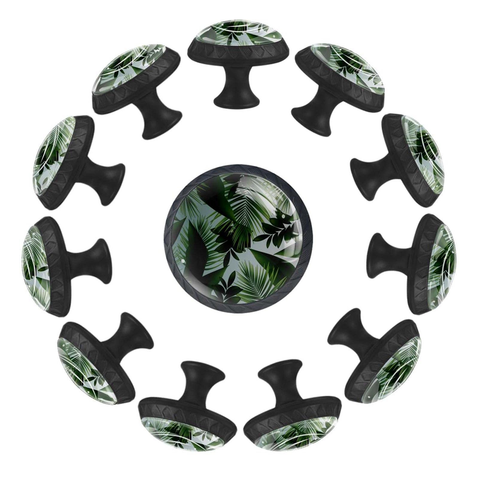 Boutons de tiroir style botanique pour une commode élégante