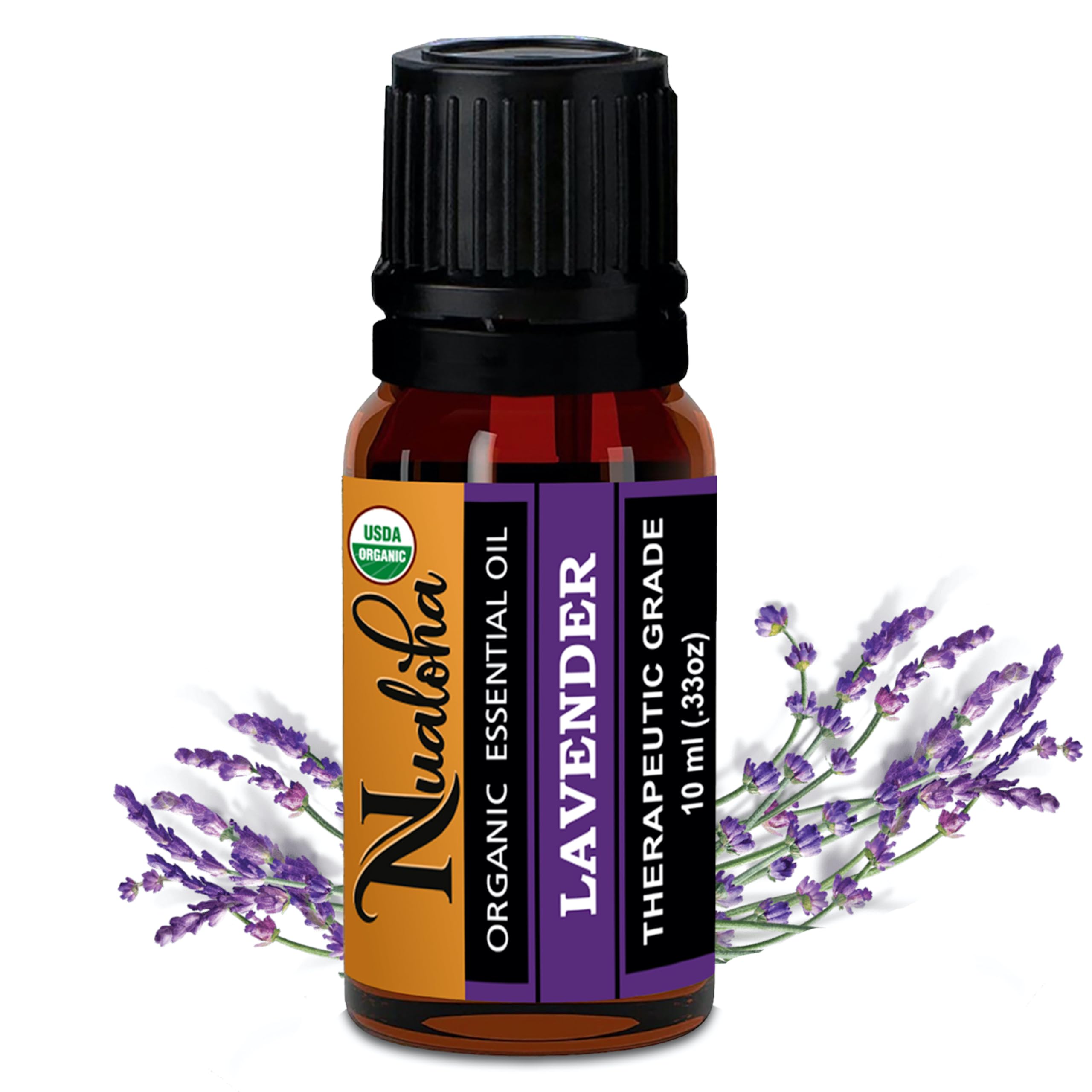 Organic Lavender Essential Oil - Bulgarian Pure Natural Lavender Oil for Aromatherapy, Diffuser, Relaxation, Skin And Hair Care - 10 ML