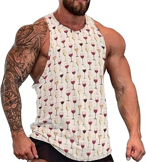 Midnight Garden Fox Muscle Shirts for Men Breathable Mens Workout Tank Tops Sleeveless