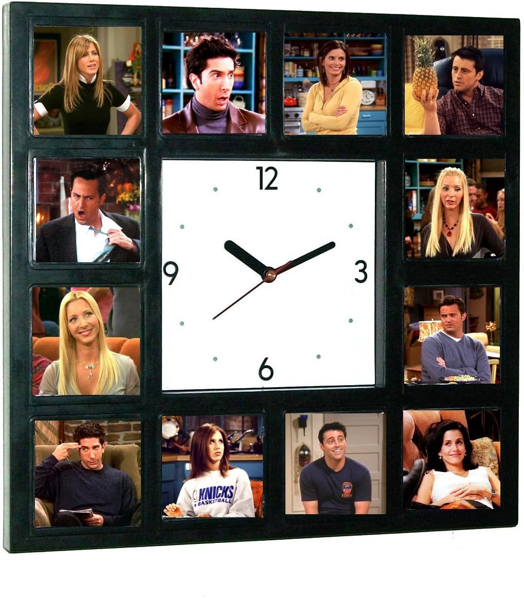 Big Friends TV Show Clock Ross Joey Chandler Rachel Phoebe Monica Pictures