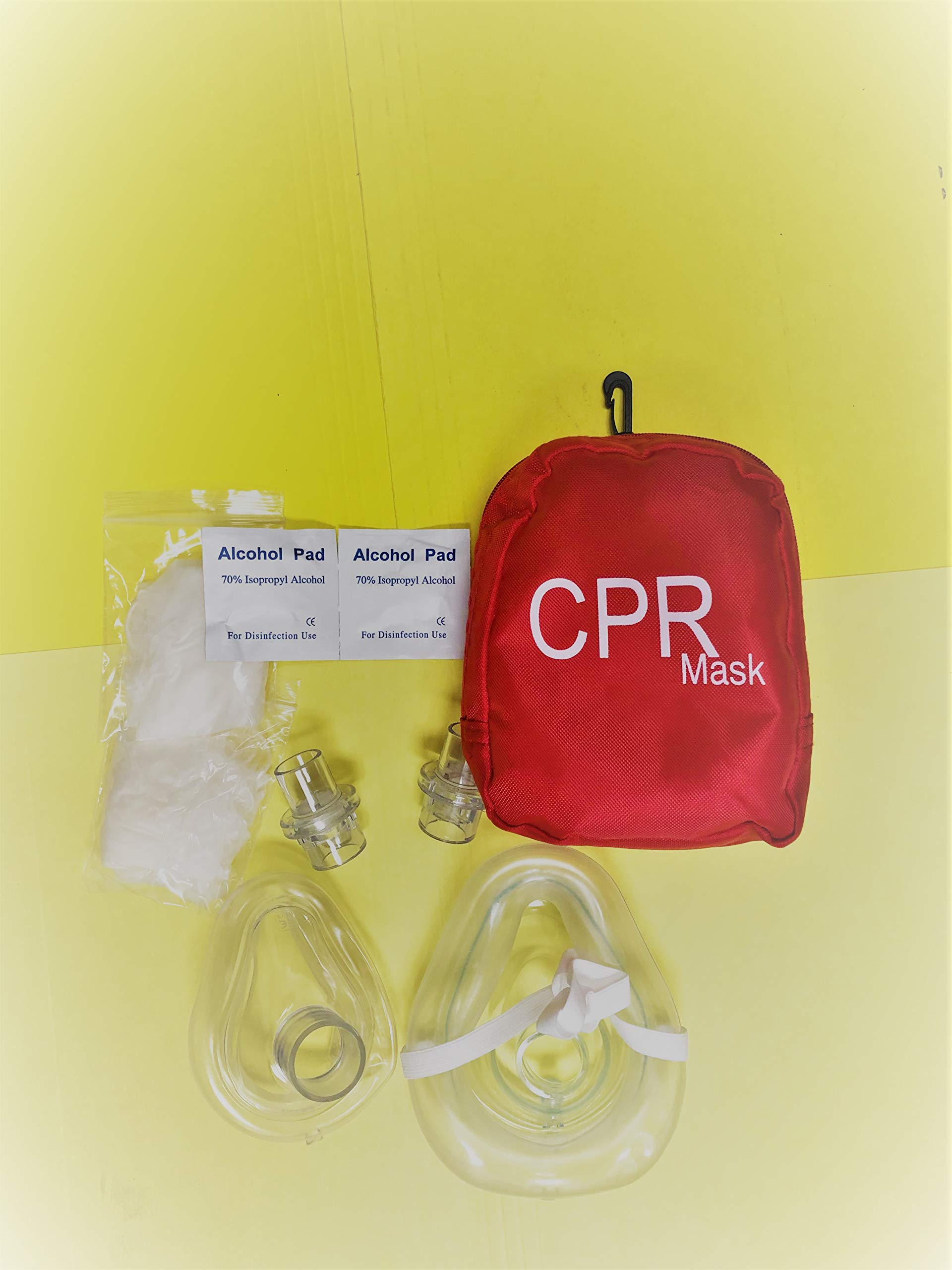 CPR Mask Combo Kit for Adult/Child and Infant in Soft Bag (5)