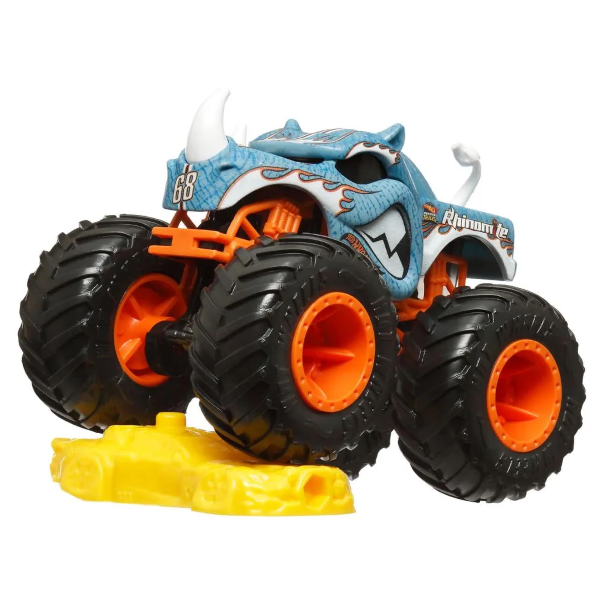 Hot Wheels Monster Trucks Live 8/8 Rhinomite 1:64 Scale Diecast Model Vehicle - Image 2