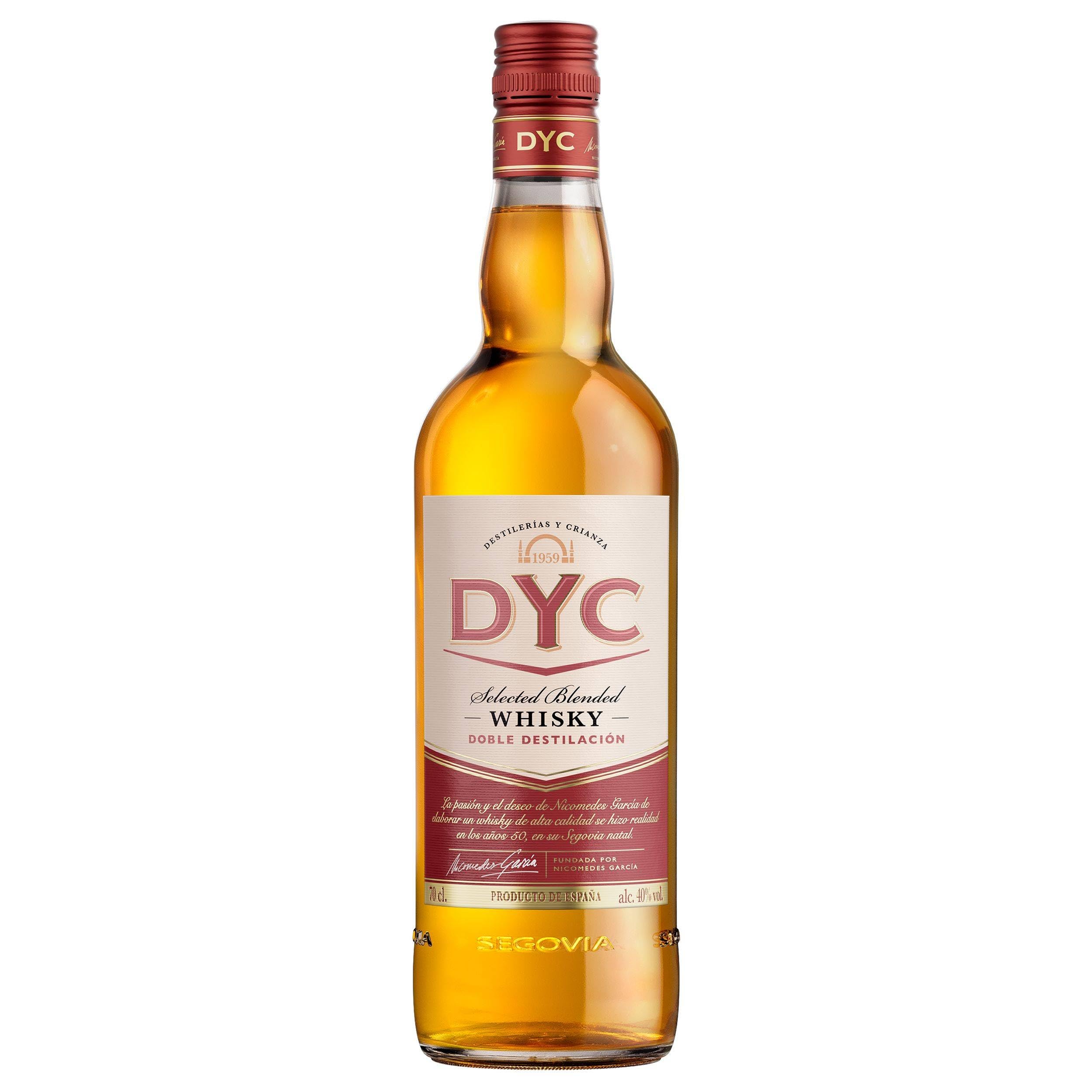 DYC Doble Destilación Whisky Blended Español 70cl