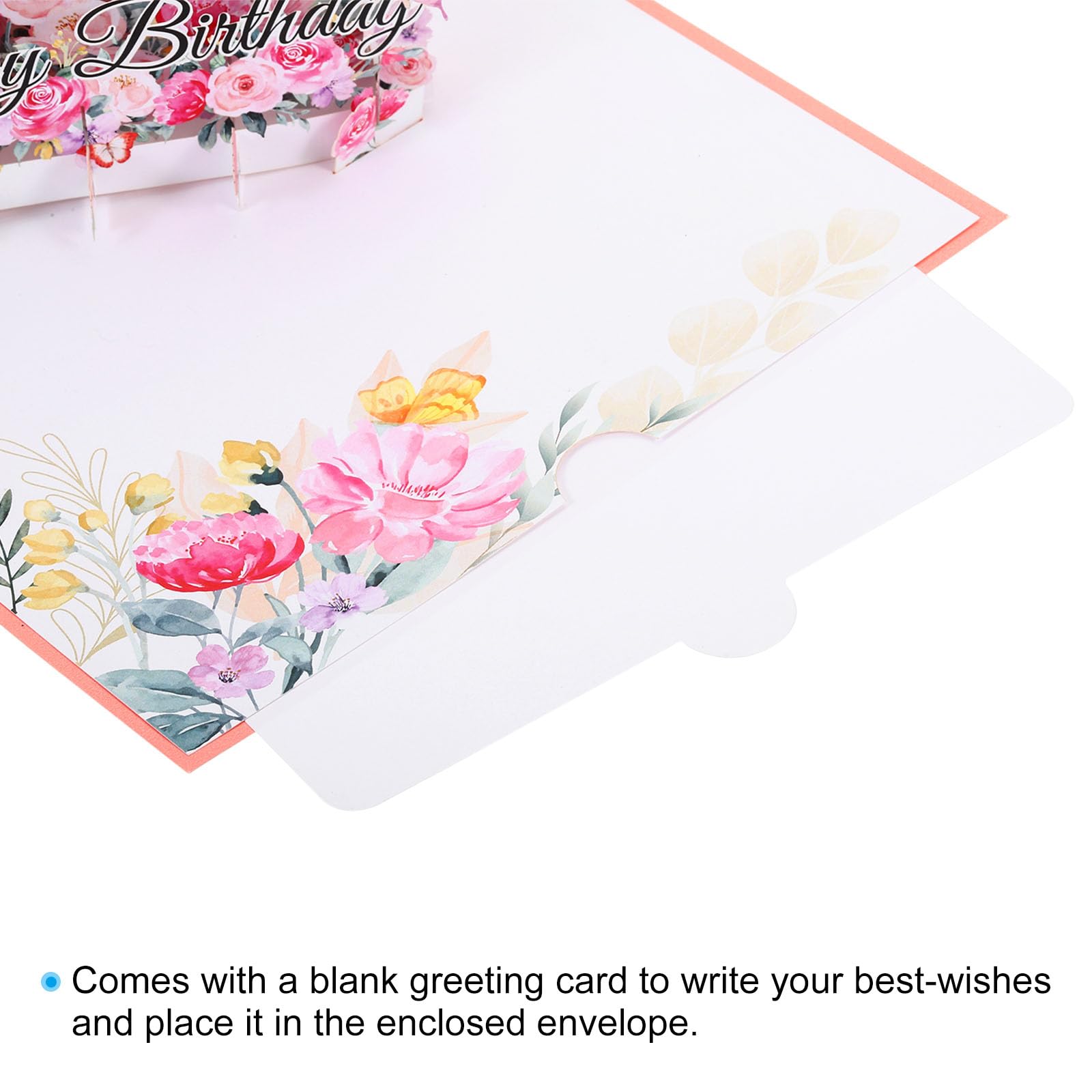 Happy 90th Birthday Pop Up Card 3D Card Keepsake - Hummingbirds Perfect For Her, Female, Friend, Mum, Gran - UK - View #10