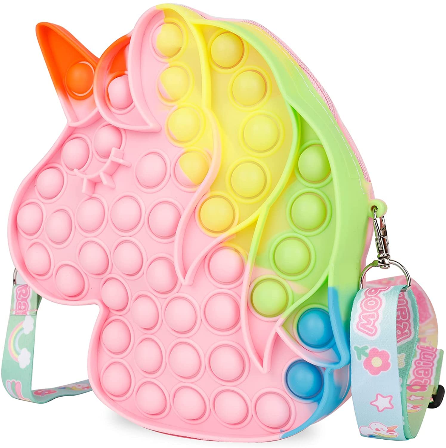 ショルダーバッグ プッシュポップ バブル バッグ スクイーズ玩具 肩掛け バッグ Amazon | 肩掛けバッグ プッシュポップ バブル バッグ