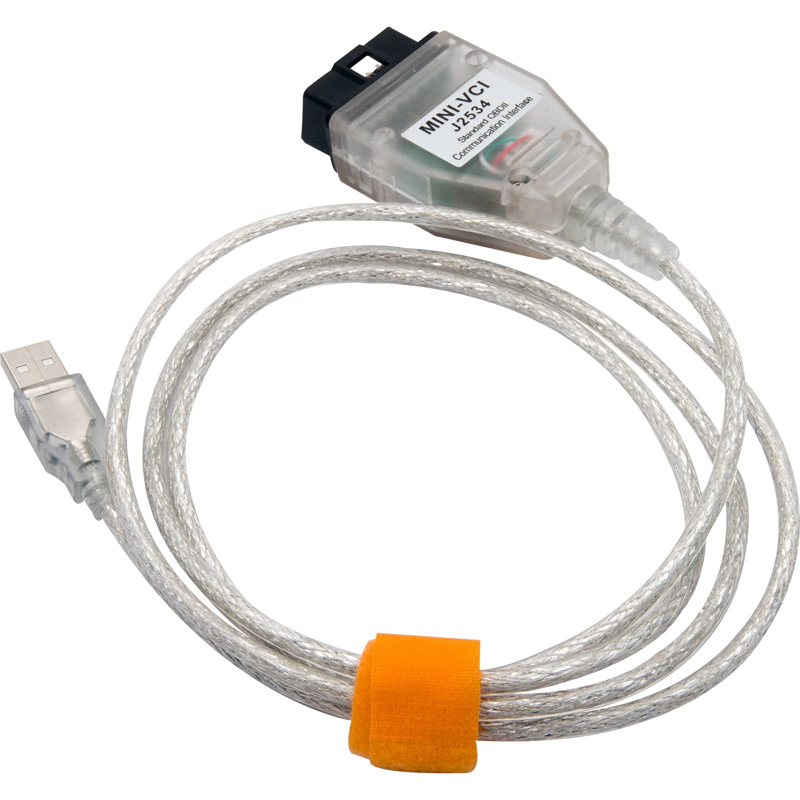 Riloer OBD2 strumento di scansione diagnostica, 1.5M Mini cavo strumento diagnostico cavo scanner Mini VCI 16Pin cavo di interfaccia, per T0Y0TA TIS L-exus T-echstream