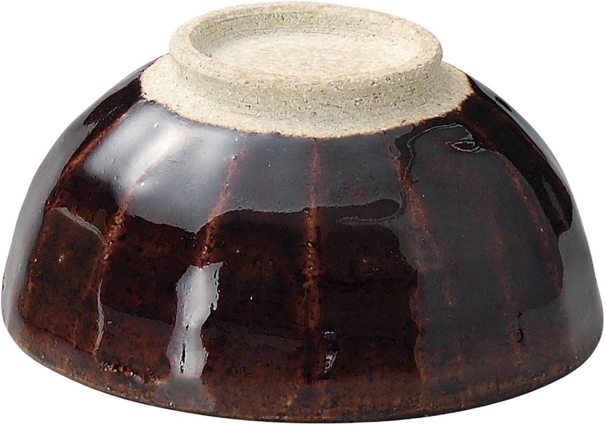 Mino Ware K99058 MINO CRAFT. Chamfered Rice Bowl, American Glaze