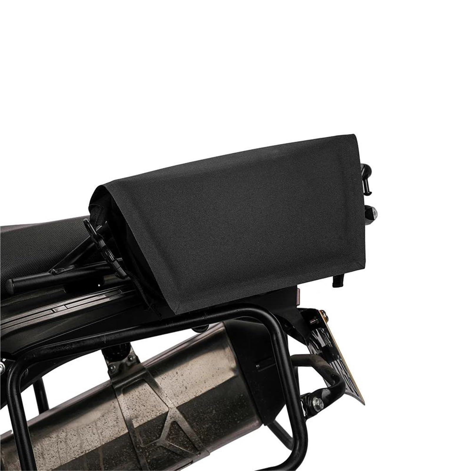 Reisebeutel Motorrad-Rucksack Mit Doppeltem Verwendungszweck, Aufbewahrungstaschen, Abnehmbare Hecktasche, Handtasche, 4 L, Motorrad-Seitenwerkzeugtasche, Zubehör(Nero)