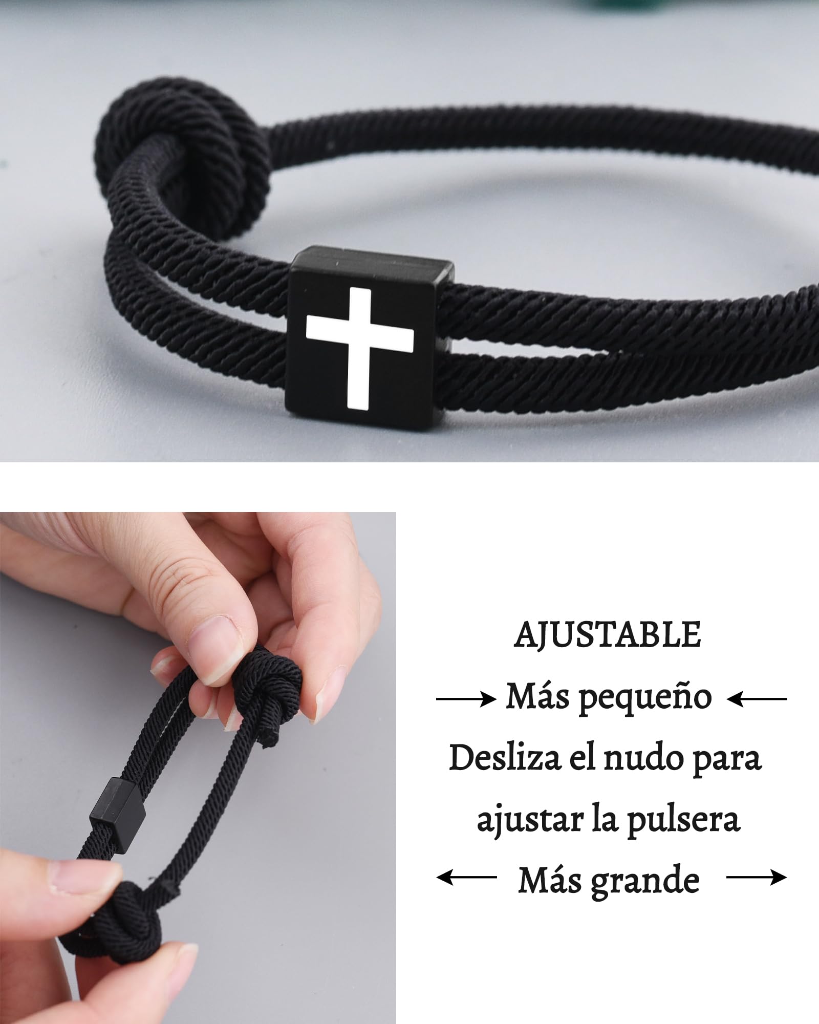 VGWON Pulsera Comunión Cruz Niño Joya Cristiana Bautizo Confirmación