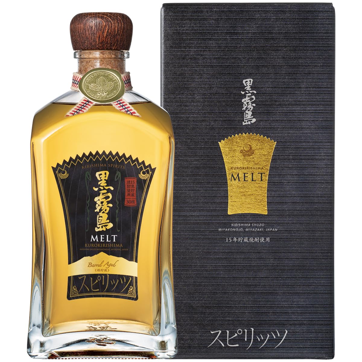 Amazon.co.jp: 黒霧島 MELT メルト 720ml 30度 専用化粧箱入り 霧島