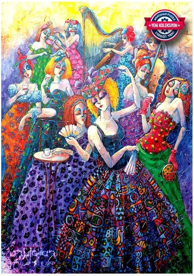 Anatolian Puzzle -Romantic Ballroom 1500 Piece Jigsaw Puzzle # 4561