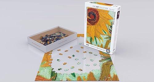 Miniatura 3 de Girasoles por Vincent Van Gogh - Rompecabezas de 1000 piezas