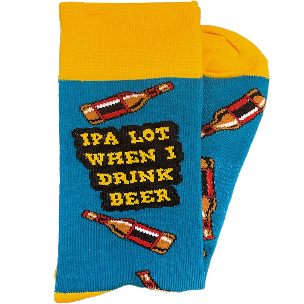 Funny, Silly, Adult Humor Novelty Crew Socks For Men & Women Unisex - Great For Gifts